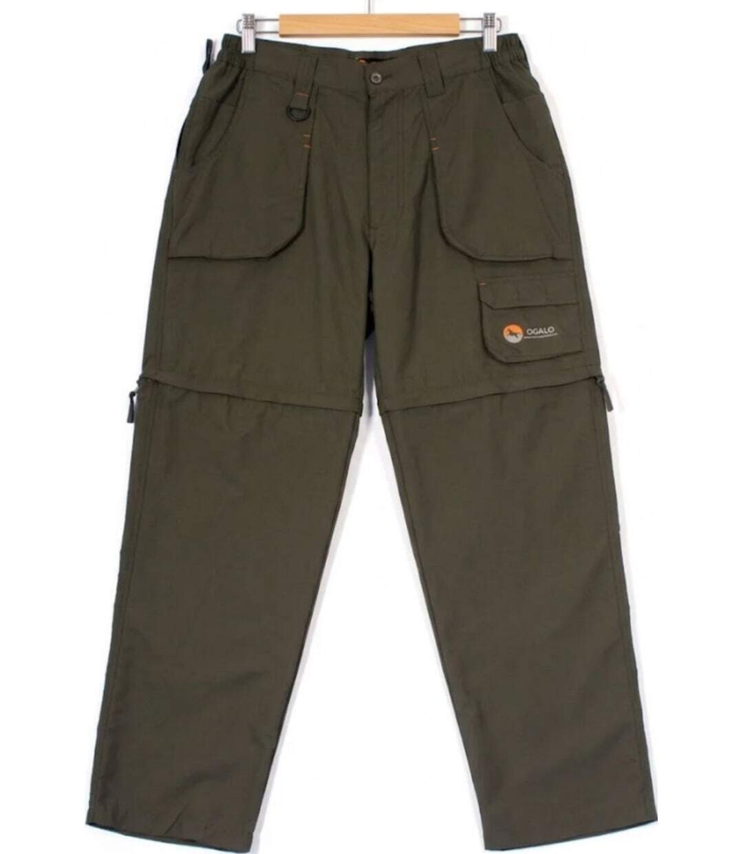 OGALO SE9011 — Pantalon de randonnée taupe : le 2-en-1 modulable-2