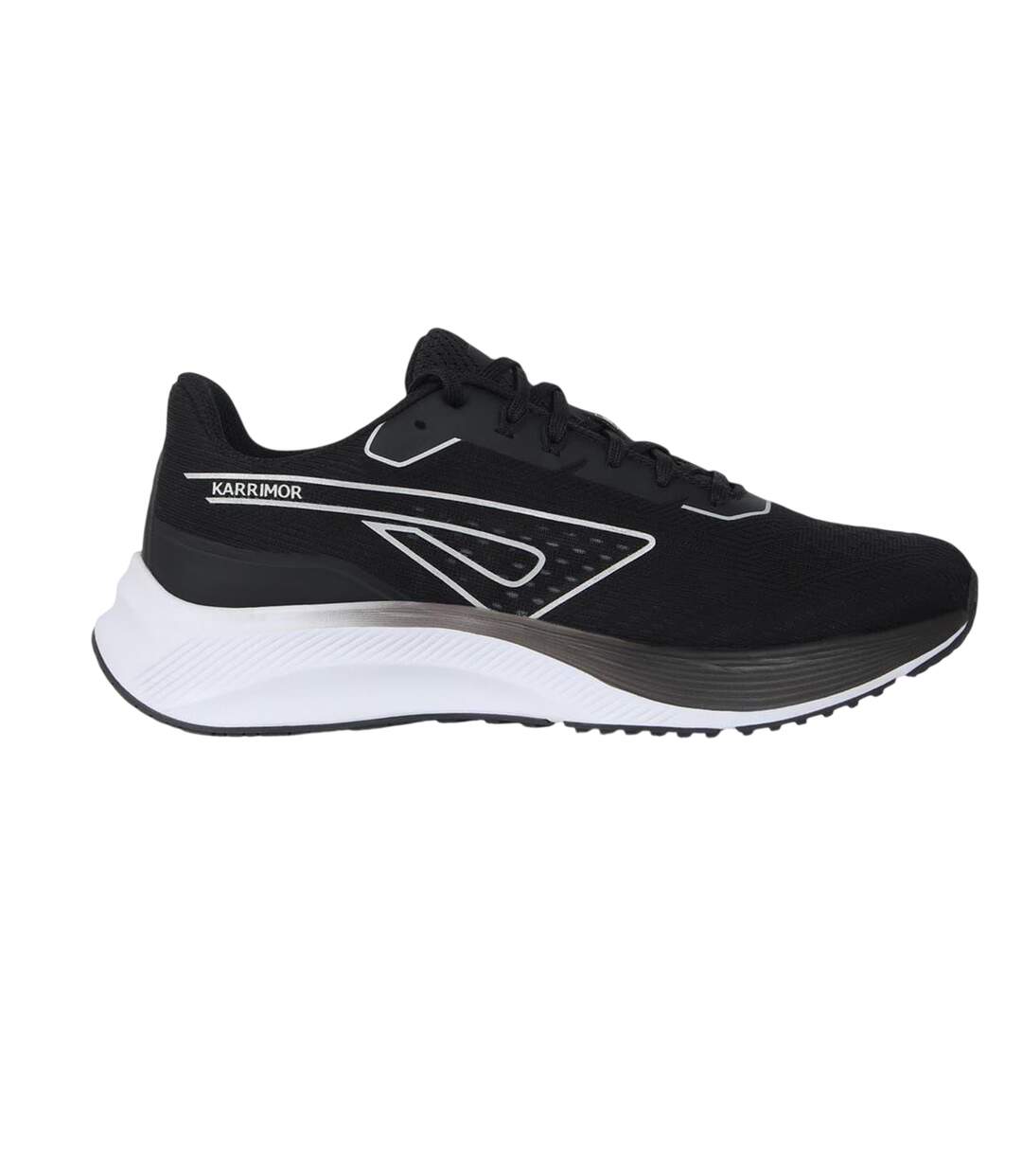 Baskets Rapid Road Femme Noir Blanc Karrimor-1