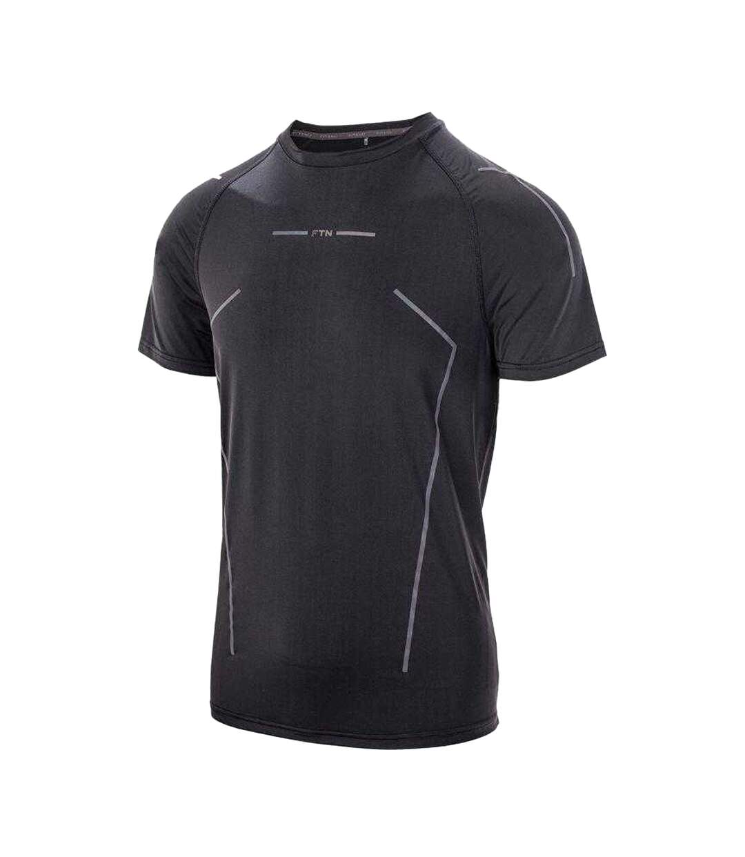 T-shirt Ratus Homme Noir Fitanu-4
