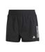 Womens/ladies Own The Run Running Shorts Black Adidas-2