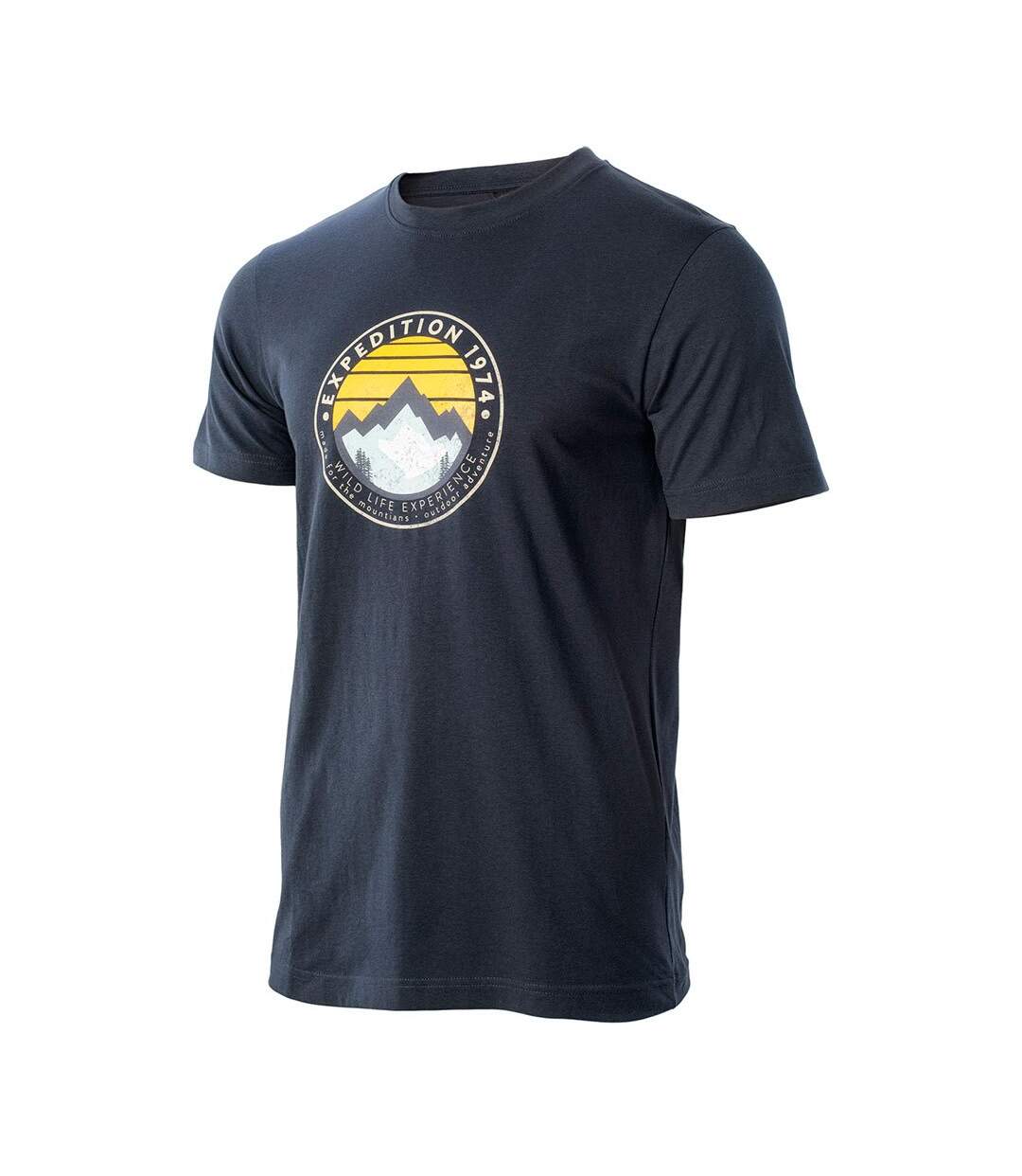 T-shirt Zergo Homme Bleu Foncé Hi-Tec-4