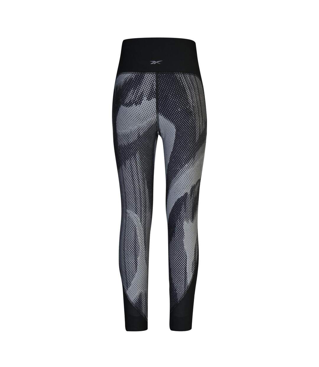 Legging Motif/style Abstrait Femme Noir Reebok-2