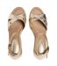Sandales Femme Jaune Or Tommy Hilfiger-4