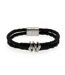 Tottenham Hotspur FC Leather Bracelet (Black) (One Size) - UTTA998