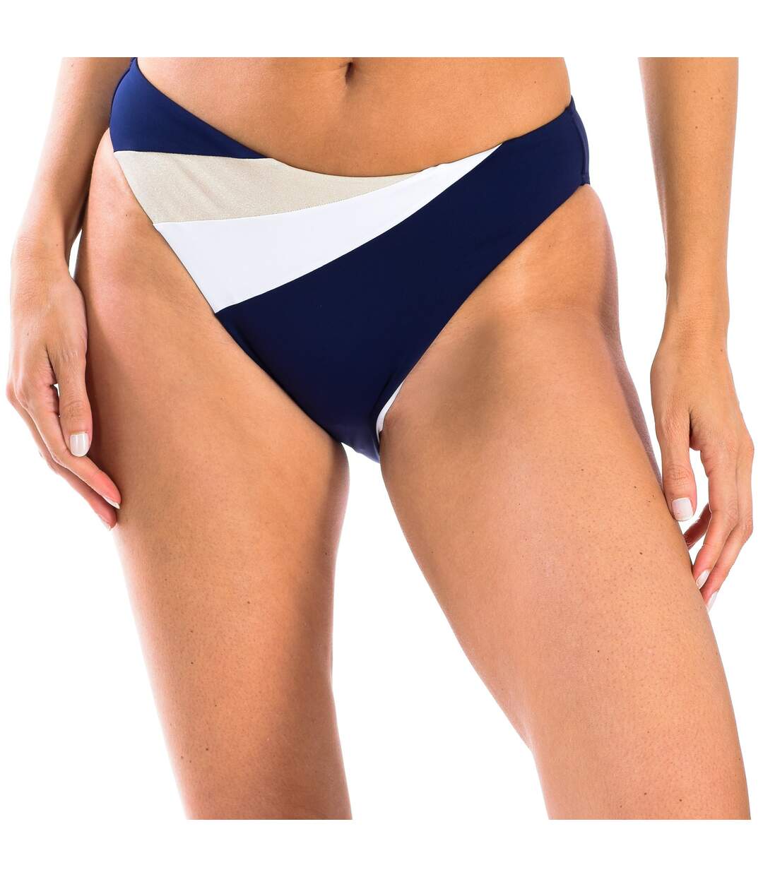 Women's high waist bikini bottom W231455-3