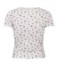 Womens/ladies Floral Slim T-shirt Floral Wine Jack Wills-2