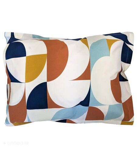Taie d'oreiller percale de coton MODULO