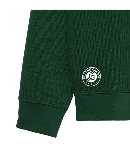 Sweat À Capuche Roland Garros Edition Adulte Vert Lacoste