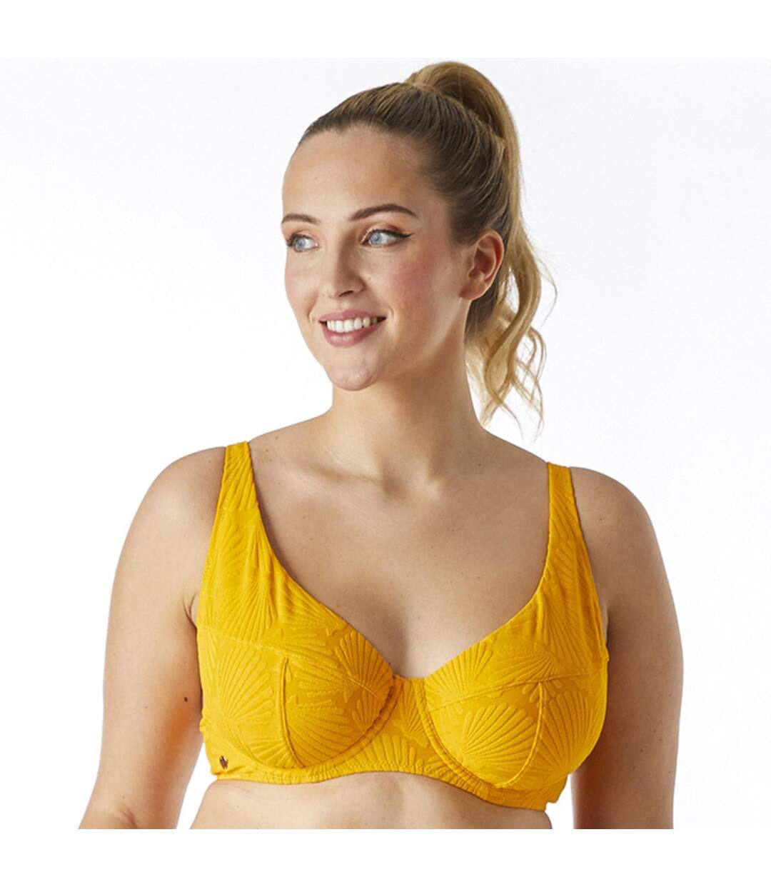 Haut de maillot à armatures jaune IPANEMA-3