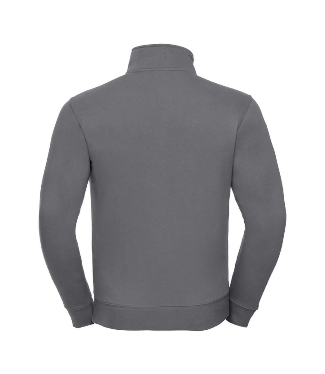 Mens Authentic Sweat Jacket Convoy Grey Russell-2