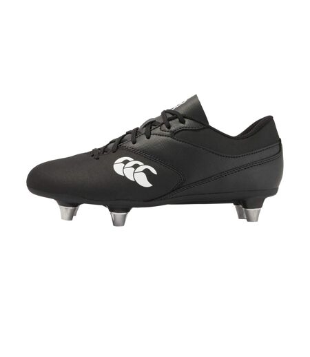 Chaussures De Rugby Pour Terrain Mou Phoenix Raze Homme Noir Blanc Canterbury
