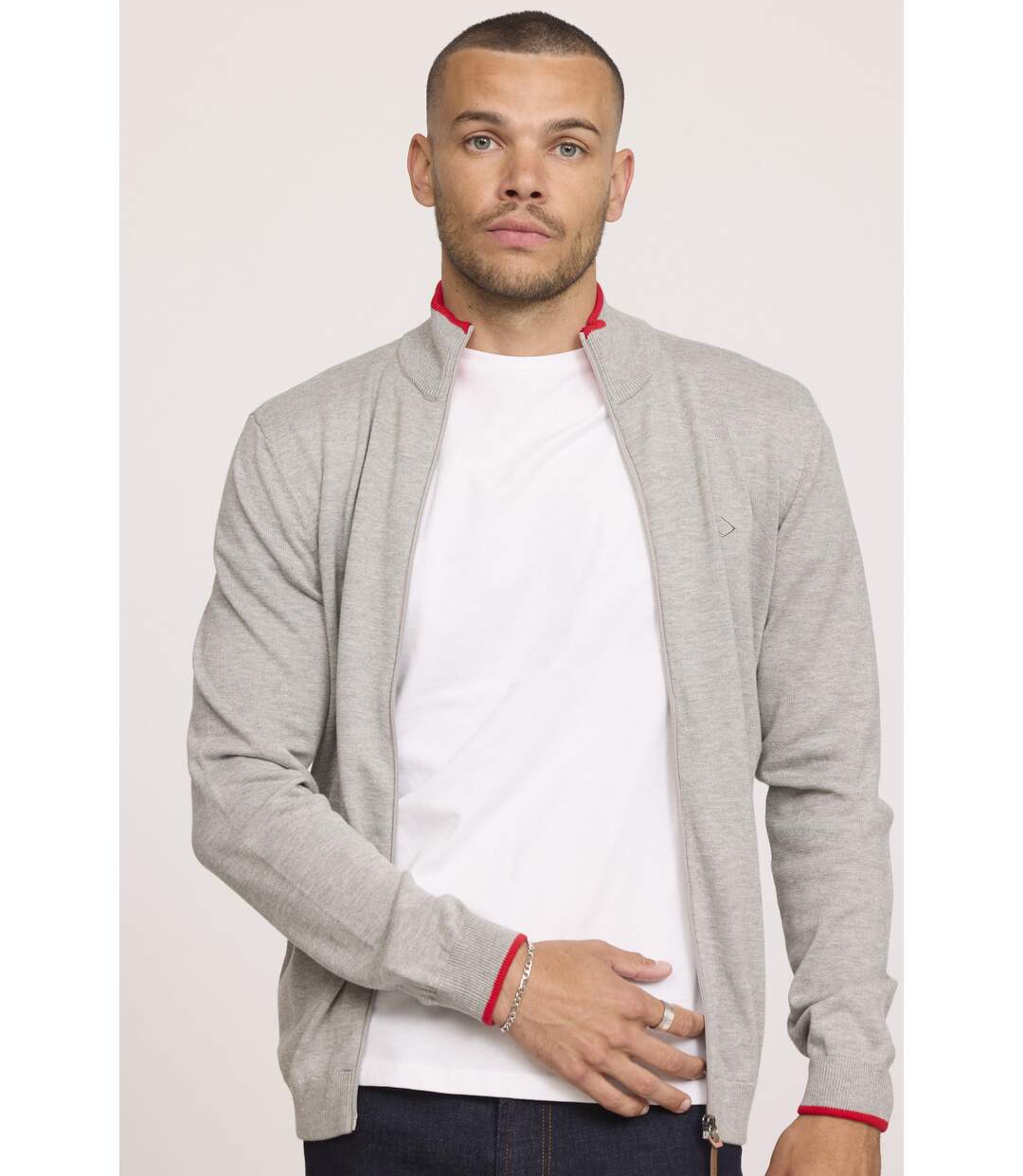 Pull manches longues coton regular CLAES-1