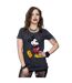 Disney T-shirt en coton Mickey Mouse Classic Kick - Femmes/Dames (Bruyère foncée) - UTBI30952-3