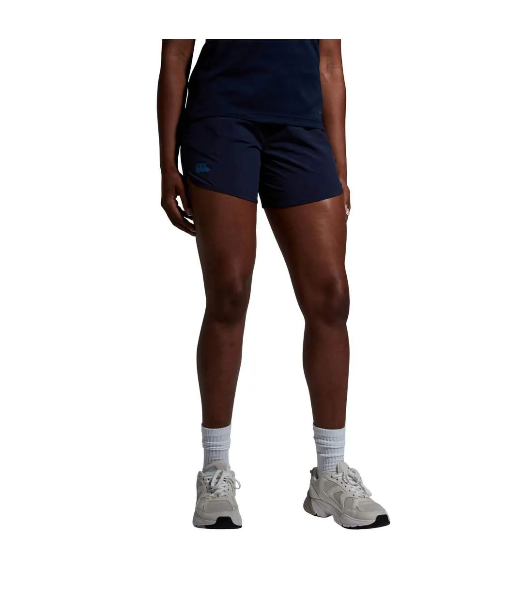 Womens/ladies Elite Woven Shorts Navy Canterbury-1