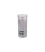 Bougie Ronde LED Verrine 17cm Gris Clair-2