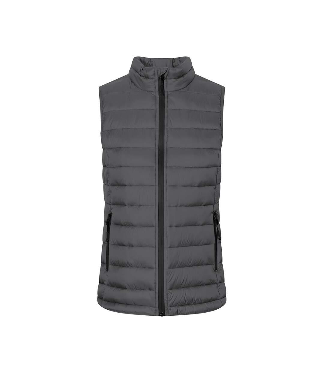 Doudoune Sans Manches Femme Gris Acier Promodoro-1