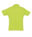 SOLS Mens Summer II Pique Short Sleeve Polo Shirt (Apple Green)