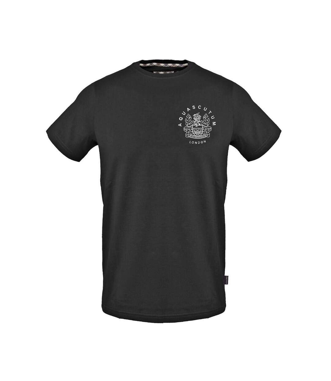 T-shirt London Adulte Noir Aquascutum-1