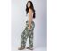 Pantalon femme jambes larges MELODY kaki Coton Du Monde-2