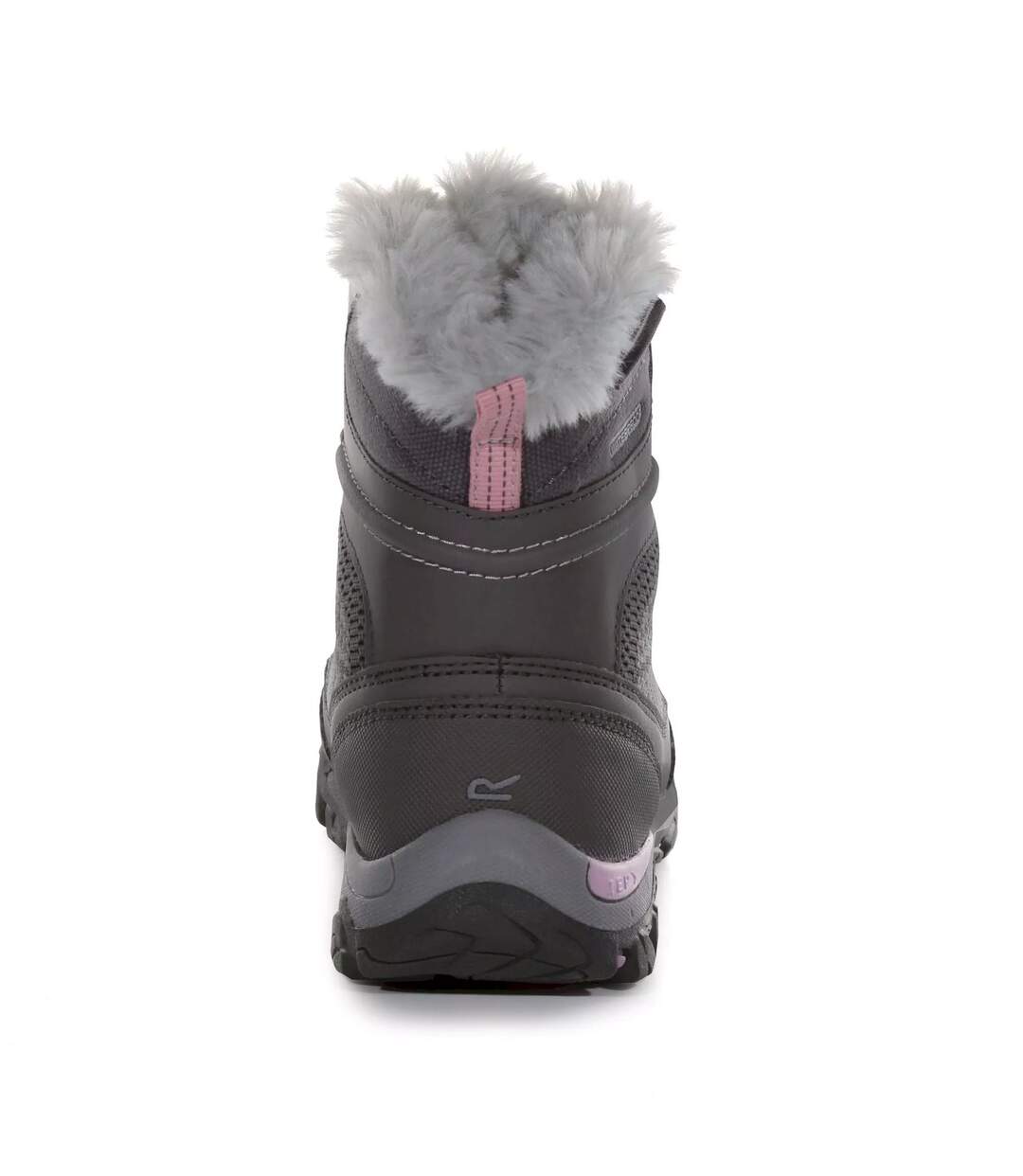 Childrens/kids Hawthorn Evo Walking Boots Granite Fragrant Lilac Regatta-2