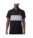 Polo noir/gris homme lacoste ph1470-1