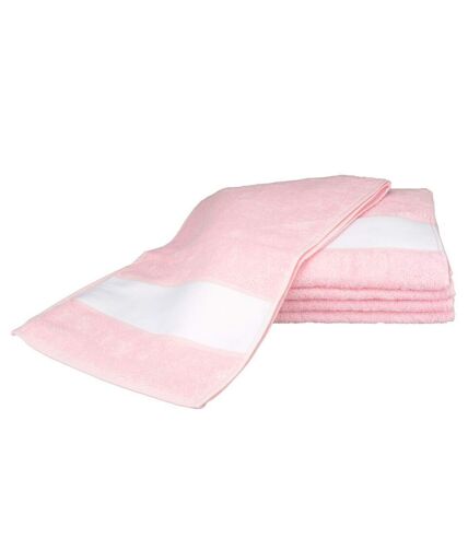 A&R - Serviette De Sport Subli-Me (Rose clair) - UTRW6042