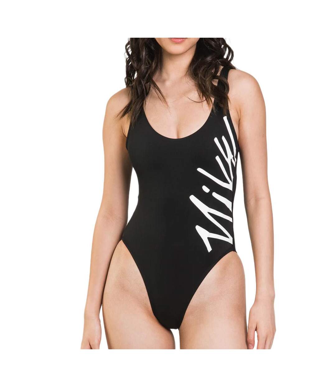 Maillot de bain Noir Femme Nike Back - M-1