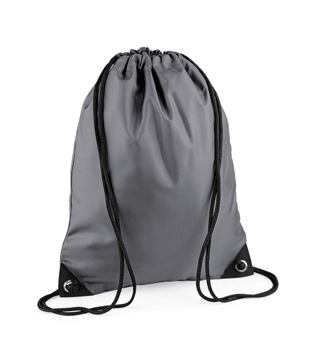 Premium Drawstring Bag One Size Graphite Grey Bagbase-1