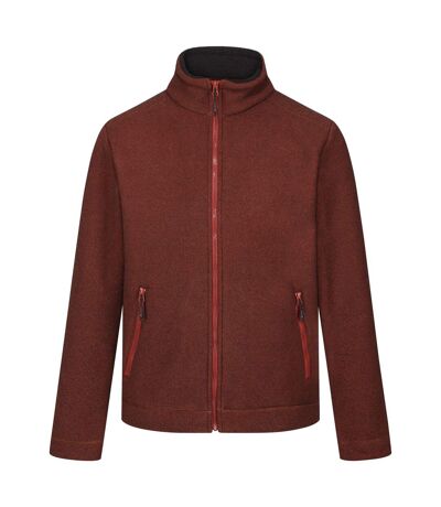 Mens Garrian Ii Full Zip Fleece Jacket Burnt Henna Regatta