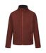 Mens Garrian Ii Full Zip Fleece Jacket Burnt Henna Regatta-1