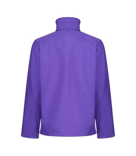 Regatta Standout Mens Ablaze Printable Soft Shell Jacket (Purple/Black) - UTPC3322