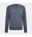 Mens Batisse V Neck Sweater Top Medium Grey Boss-1