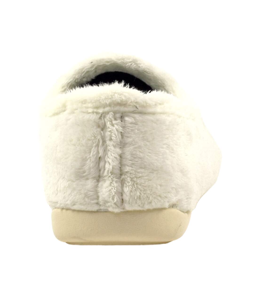 Chaussons escape femme blanc Lazy Dogz-2