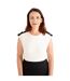 Womens/ladies Devoka Studded Midi Dress Black Boss-4