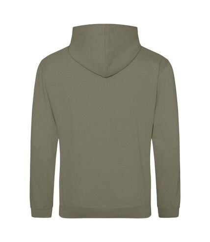 Awdis Unisex College Hooded Sweatshirt / Hoodie (Olive Green)