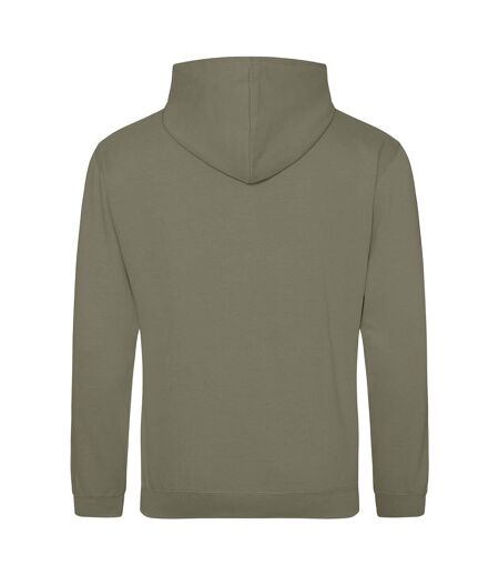 Awdis Unisex College Hooded Sweatshirt / Hoodie (Olive Green) - UTRW164