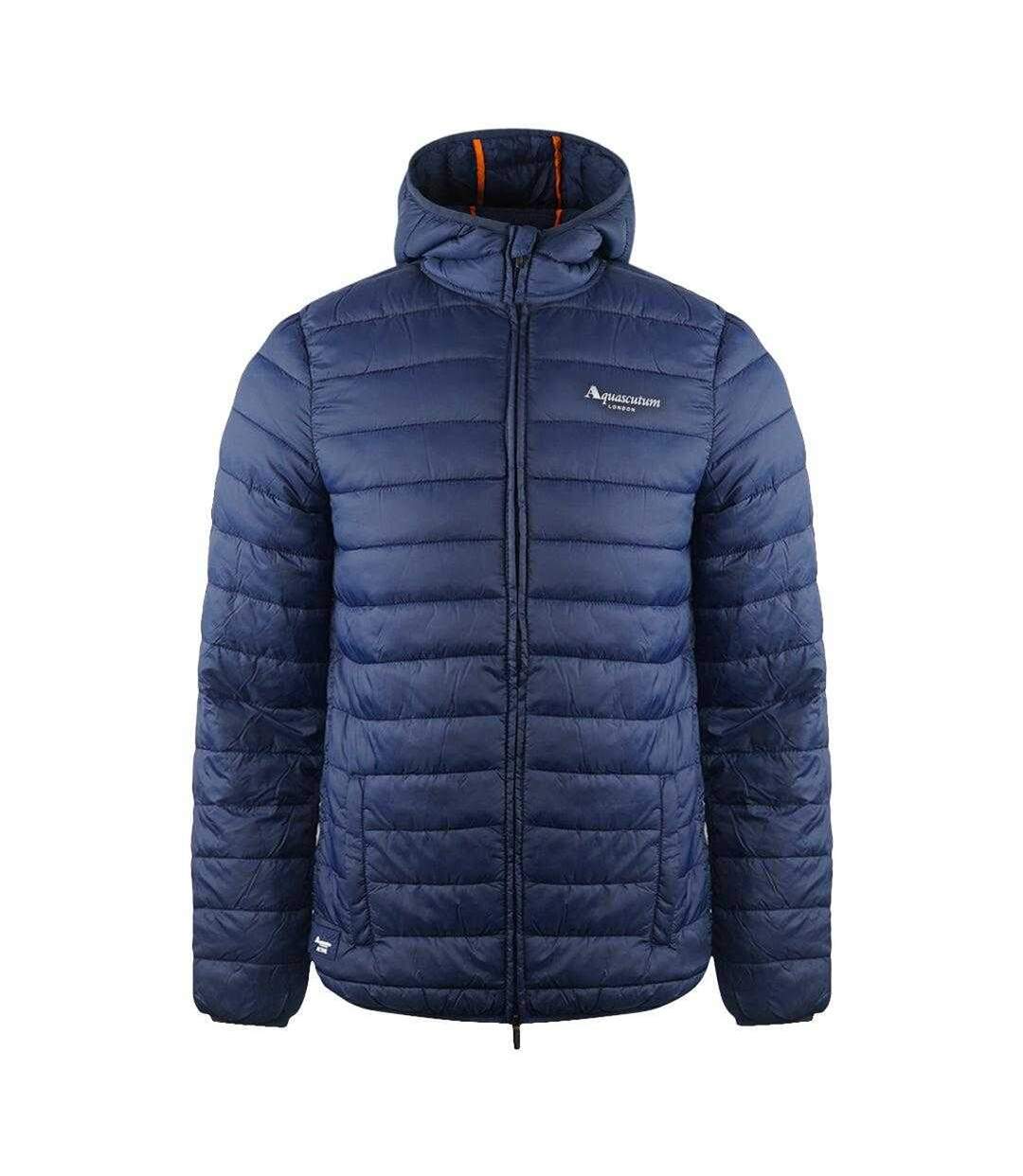 Veste Motif/style Matelassé London Homme Bleu Marine Aquascutum-1
