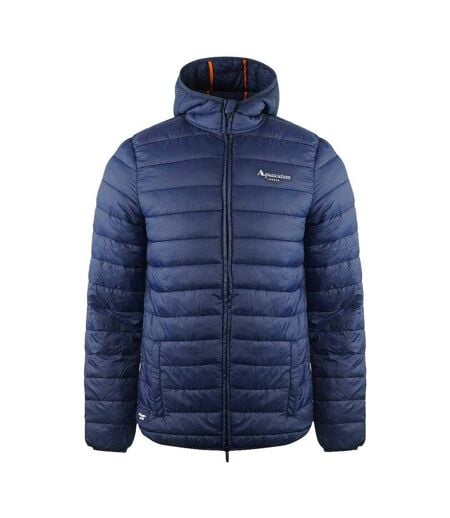 Veste Motif/style Matelassé London Homme Bleu Marine Aquascutum