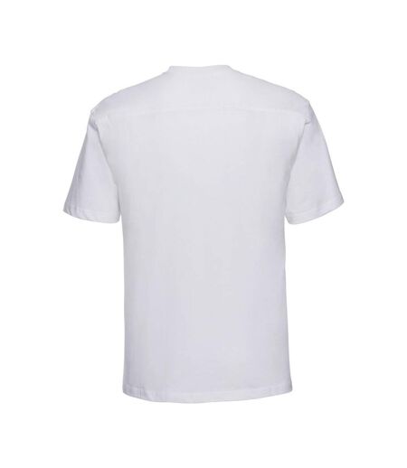 T-shirt Motif/style Uni Classic Adulte Blanc Russell