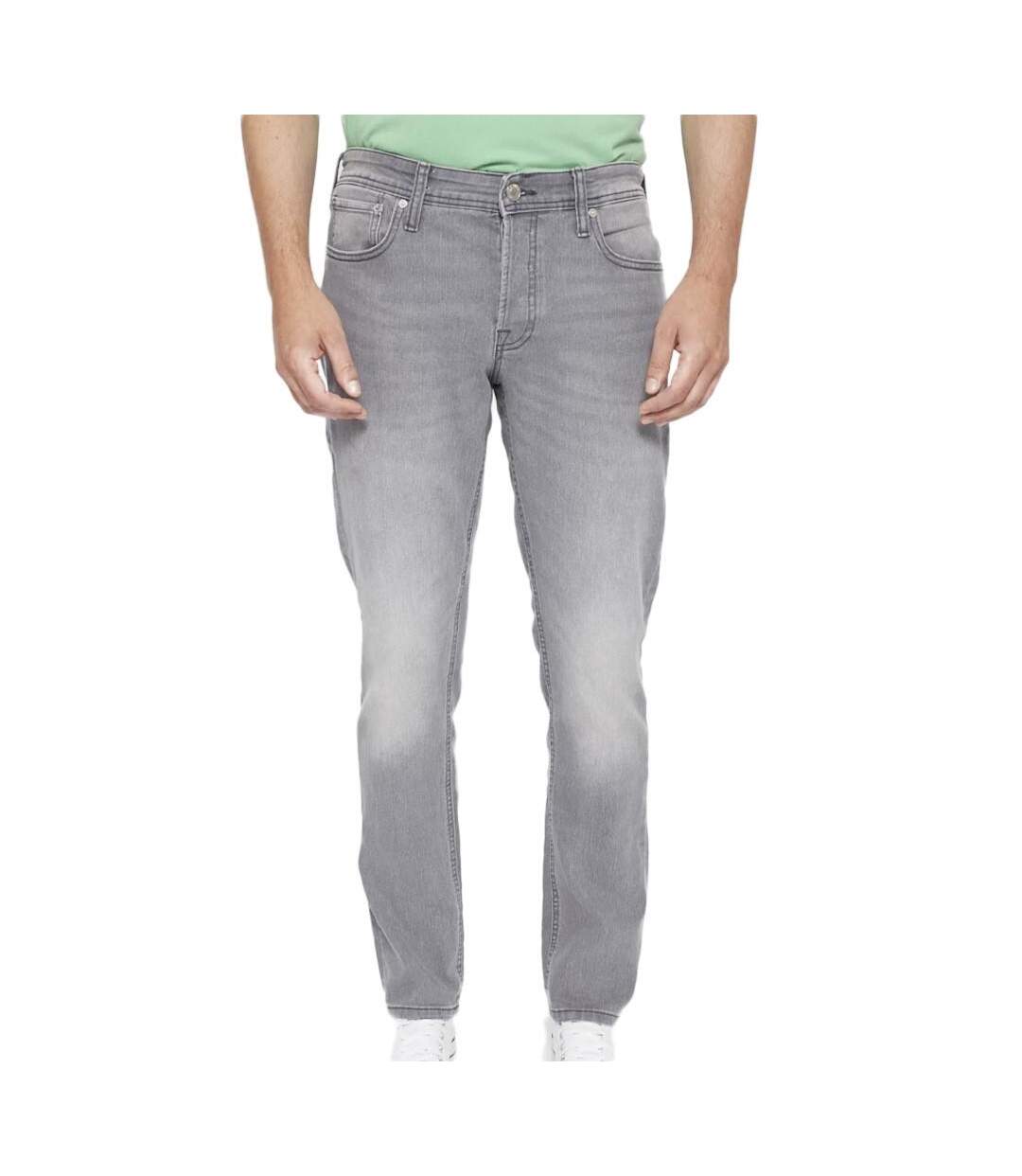 Jean gris homme jack and jones glenn-1