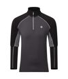 Dare 2B Mens Interfused II Half Zip Midlayer (Ebony/Black)