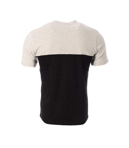 T-shirt noir/gris homme fila tape - l