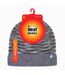 Bonnet Homme Thermiques Tricot avec Doublé Polaire-2