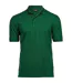 Mens Luxury Stretch Polo Shirt Forest Green Tee Jays-1