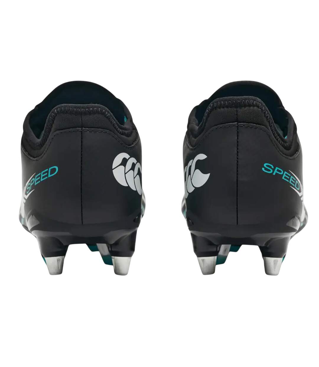 Chaussures De Rugby Pour Terrain Souple Speed Falcon 2.0 Team Homme Noir Bleu Canterbury-2