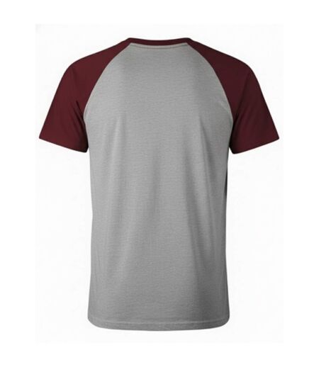T-shirt London To Hogwarts Homme Gris Chiné Harry Potter