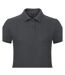 Polo Id.001 Femme Anthracite B&C-2