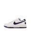 Baskets blanches/marines homme nike big nike low-1