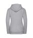 Sweat À Capuche Authentic Femme Gris Russell-2