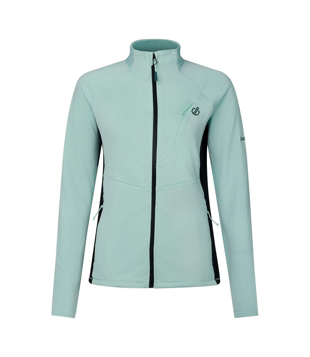 Veste Extensible À Col Montant Emerging Femme Turquoise Pâle Dare 2B-2